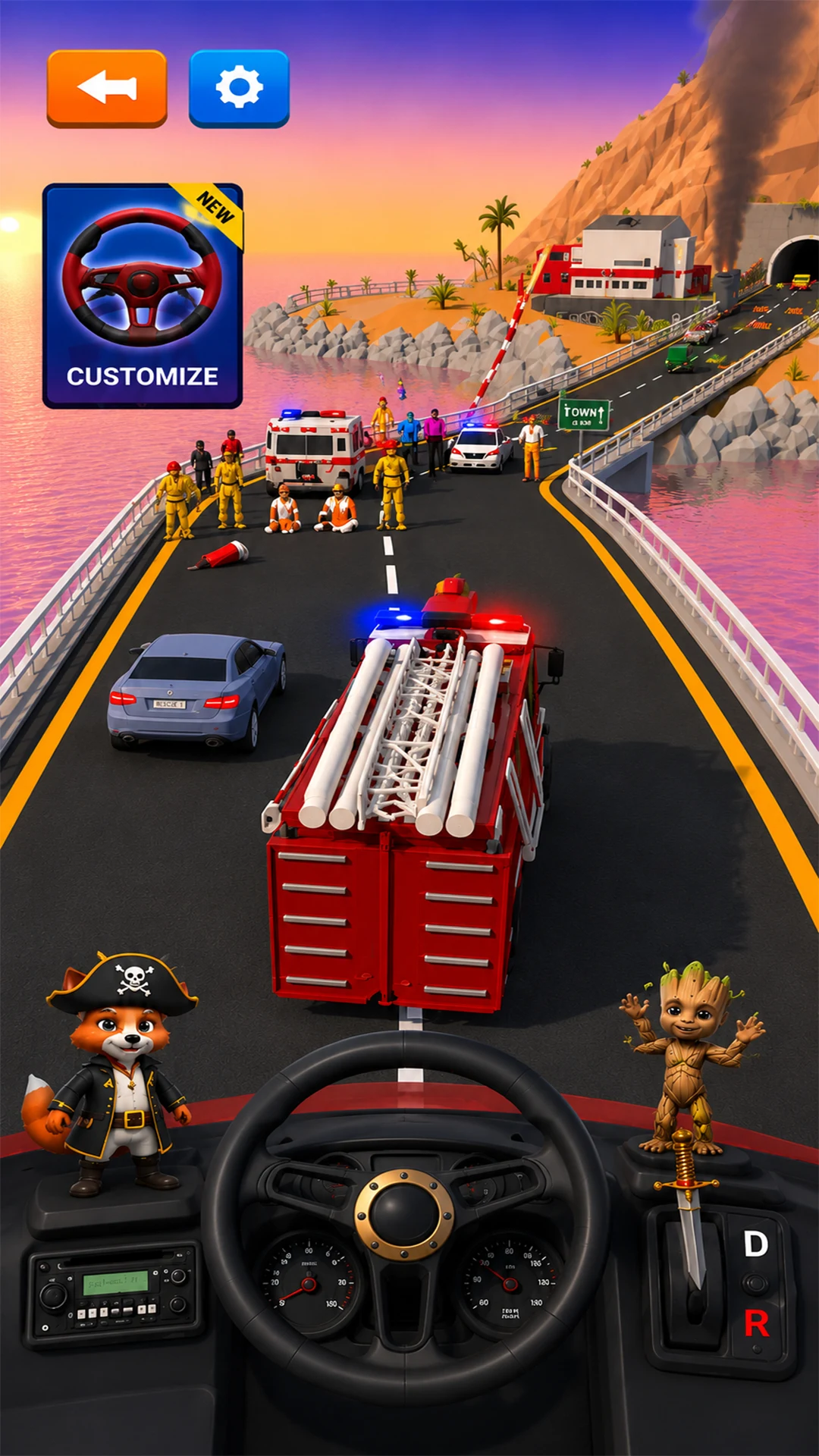 Real Driving Truck Simulator screenshot