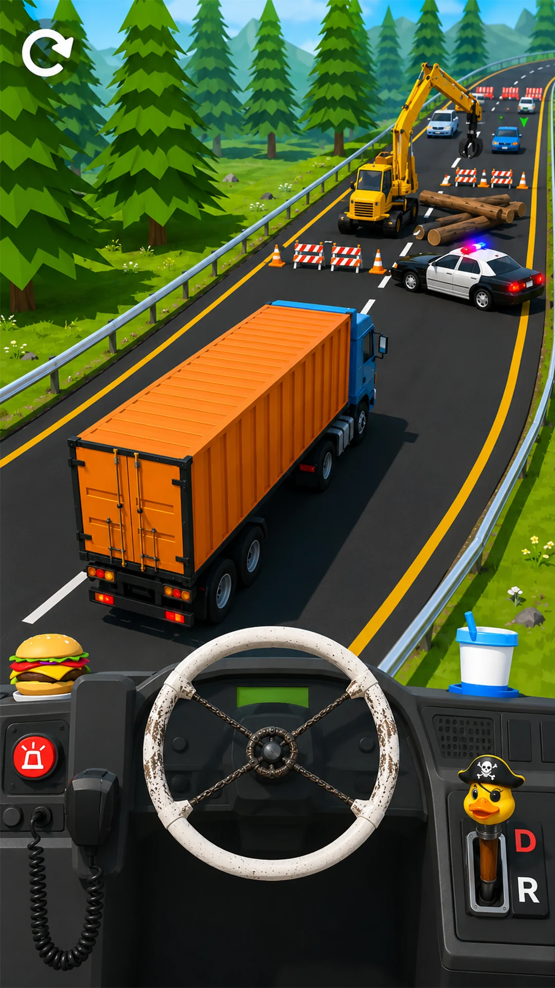 Real Driving Truck Simulator screenshot