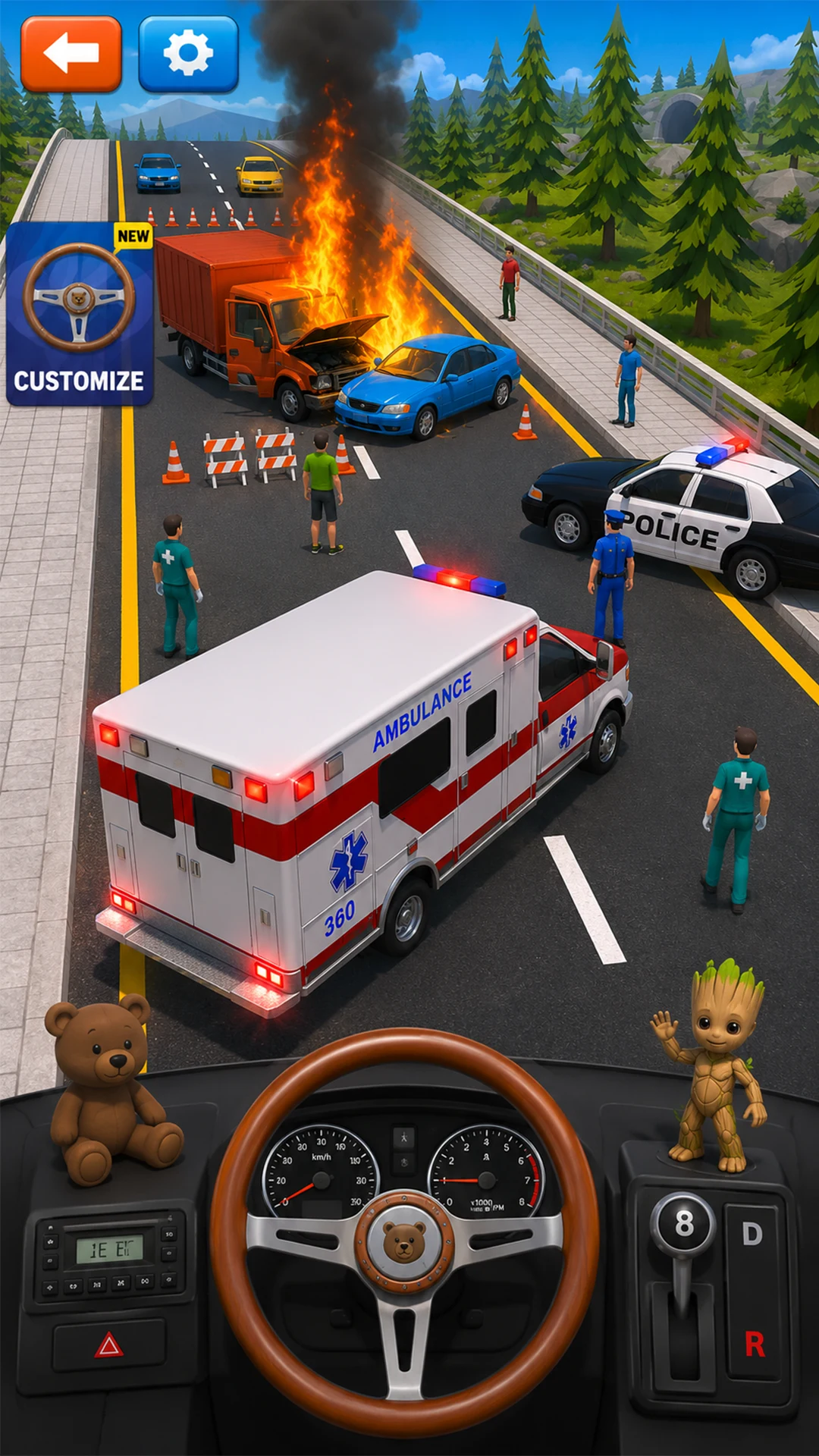 Real Driving Truck Simulator screenshot