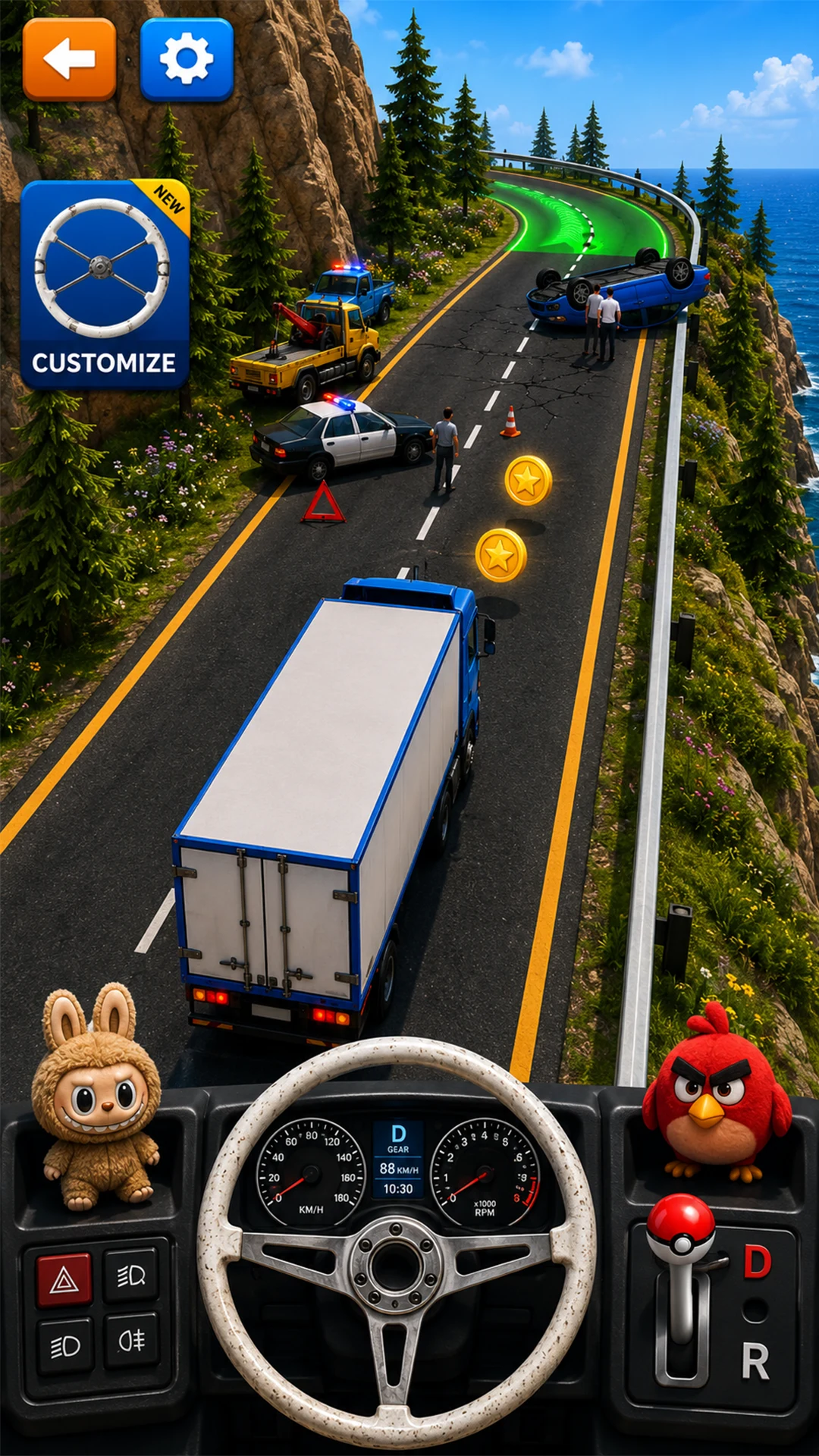 Real Driving Truck Simulator screenshot
