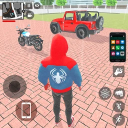Indian Rope Spider Hero Game icon